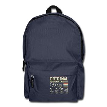 Cadeau Anniversaire Mai 1954, Gift May 1954 - Sac à dos - bleu marine - Devant