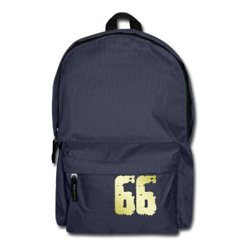66 Nombre Vintage - Sac à dos - bleu marine - Devant