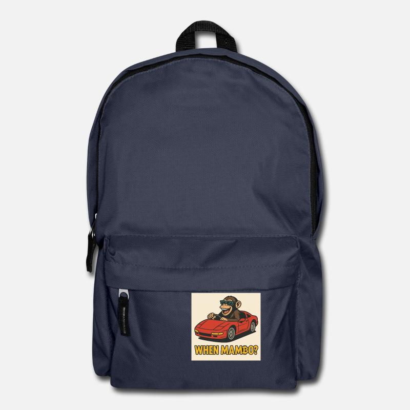 Bitcoin meets Monkey Joe - Rucksack - Navy