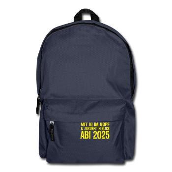 Abschluss KI - Rucksack - Navy - Vorne