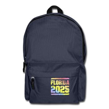 Floride 2025 Coloré - Sac à dos - bleu marine - Devant