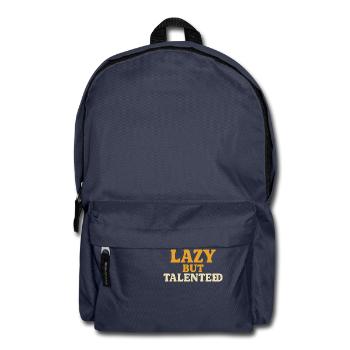 Lazy But Talented - Rucksack - Navy - Vorne