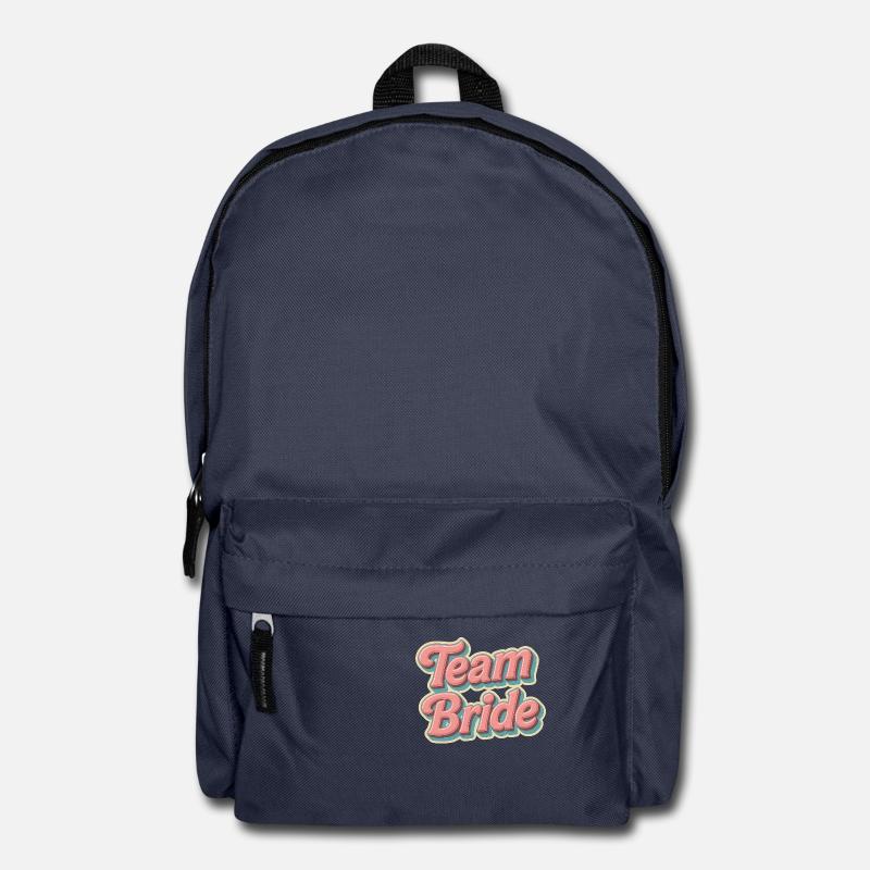 Team Bride – Junggesellinnenabschied Design - Rucksack - Navy