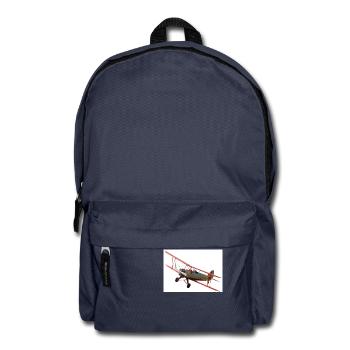 Doppeldecker - Rucksack - Navy - Vorne