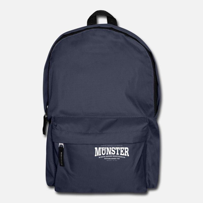 Münster (blanc Edt. '13) - Sac à dos - bleu marine