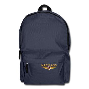Maryland Fan T-Shirt – Perfect for fans! - Backpack - navy - Front