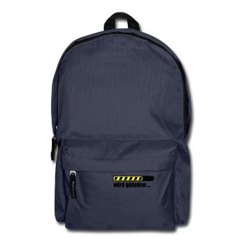 Ladebalken PC loading Computer Download - Rucksack - Navy - Vorne