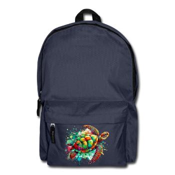 Tortue - Sac à dos - bleu marine - Devant