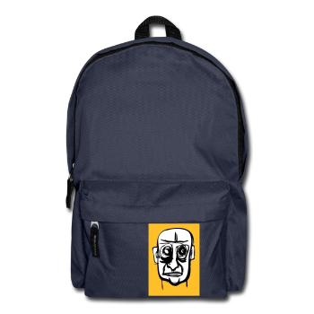 Kaput face - Backpack - navy - Front