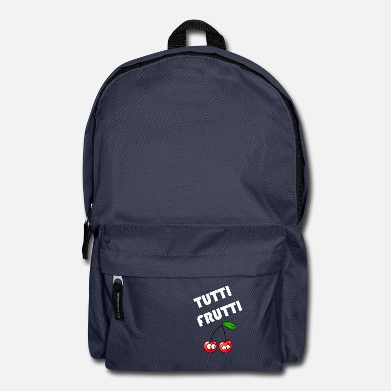 Beliebte Sprueche Tutti Frutti Design - Rucksack - Navy