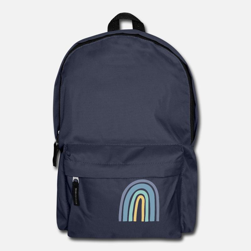 Cute Rainbow - Rucksack - Navy