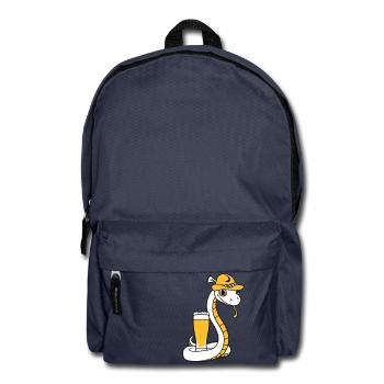 bier bayern alkohol saufen party feier - Rucksack - Navy - Vorne