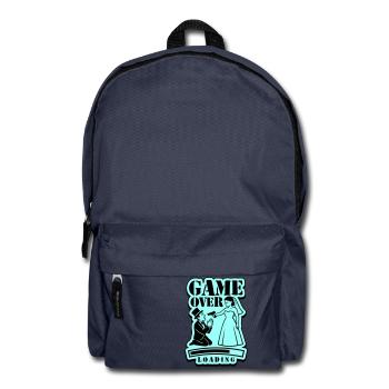 Chargement du Game Over de mariage - Sac à dos - bleu marine - Devant