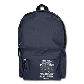 Labrador Mama - Rucksack - Navy - Vorne