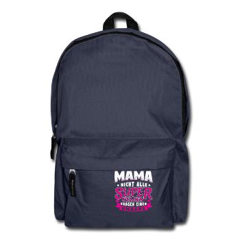 MAMA - NICHT ALLE SUPERHELDEN TRAGEN UMHANG - Rucksack - Navy - Vorne