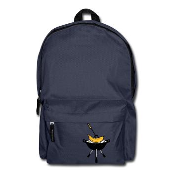 bbq grill grill fry cook cook schuerze kuec - Backpack - navy - Front