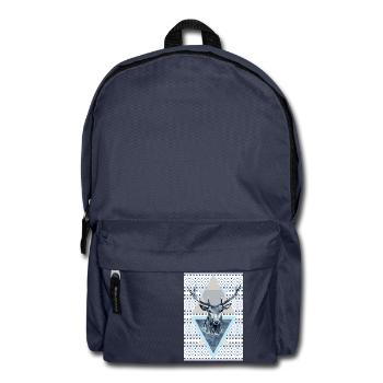 Hirschkönig des Waldes - Rucksack - Navy - Vorne