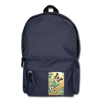 butterfly - Backpack - navy - Front