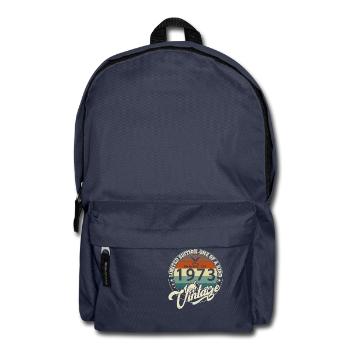Jahrgang 1973 Das Beste von 1973 - 52 Jahre alter Geburtstag - Rucksack - Navy - Vorne