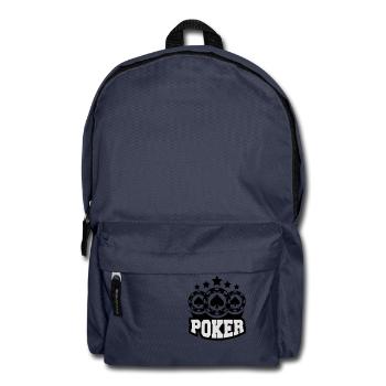 poker_player_c2 - Sac à dos - bleu marine - Devant