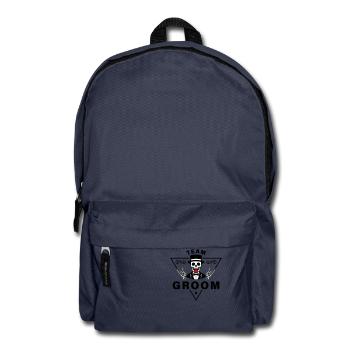 Crâne de l’équipe du marié - Sac à dos - bleu marine - Devant
