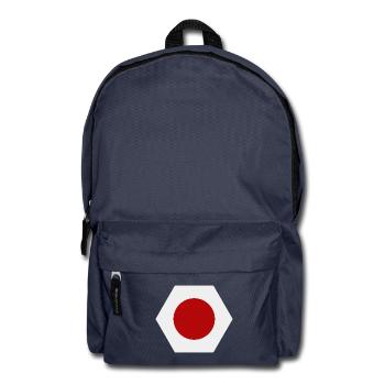 drapeau du japon - Sac à dos - bleu marine - Devant