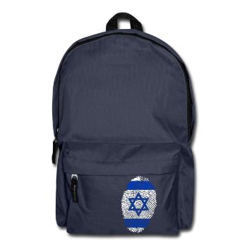 Fingerprint i love roots israel - Backpack - navy - Front