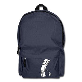 Pee Boy 2c - Backpack - navy - Front