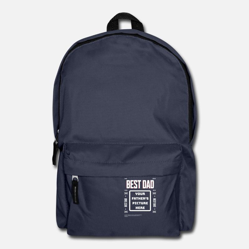 Best Dad for ever - customisable - Backpack - navy
