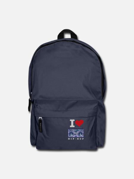 Streetdance Breakdance Hip Hop Musik Tanzsport - Rucksack - Navy