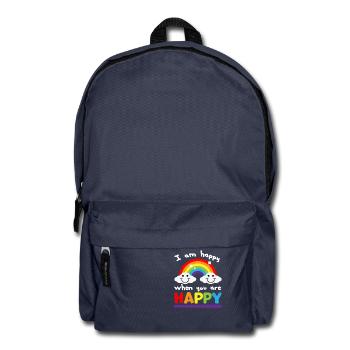 Heureux1 - Sac à dos - bleu marine - Devant