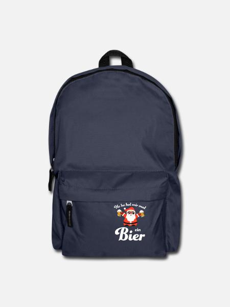 bier10 Zeichenfläche 1 - Rucksack - Navy