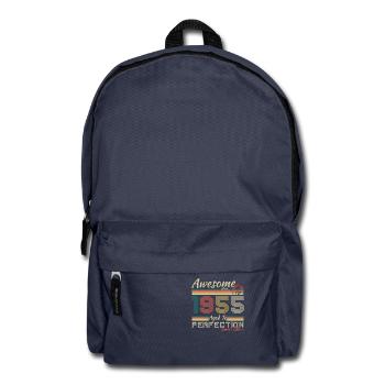 1955 Vintage Retro Jubiläumsgeschenk - Rucksack - Navy - Vorne