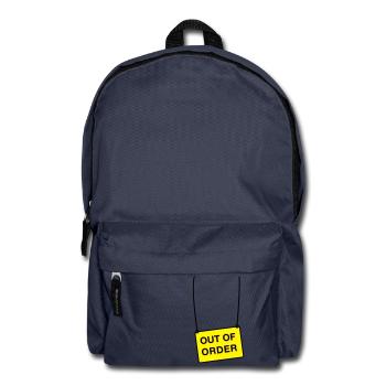 out of order - Rucksack - Navy - Vorne