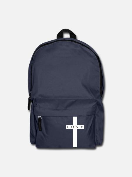 Love cross - Backpack - navy