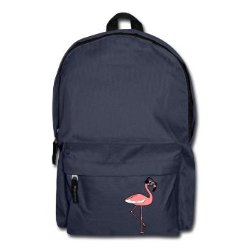 dj party feiern sonnenbrille club disko musik flam - Rucksack - Navy - Vorne