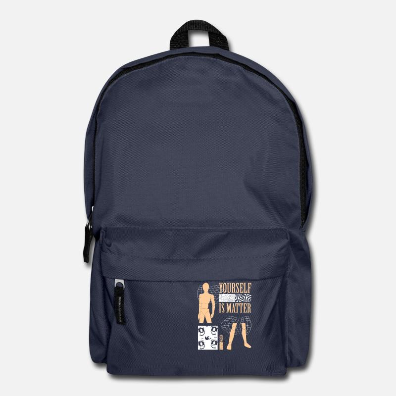 Yourself is Matter - Rucksack - Navy