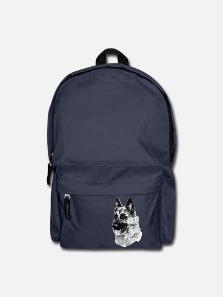 Schäferhund - Rucksack - Navy