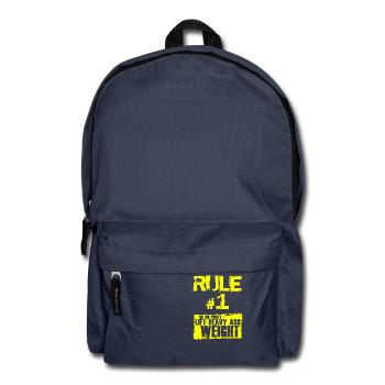 Rule no 1 - Rucksack - Navy - Vorne