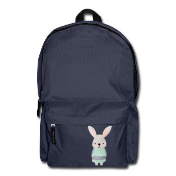 Hare spoon - Backpack - navy - Front