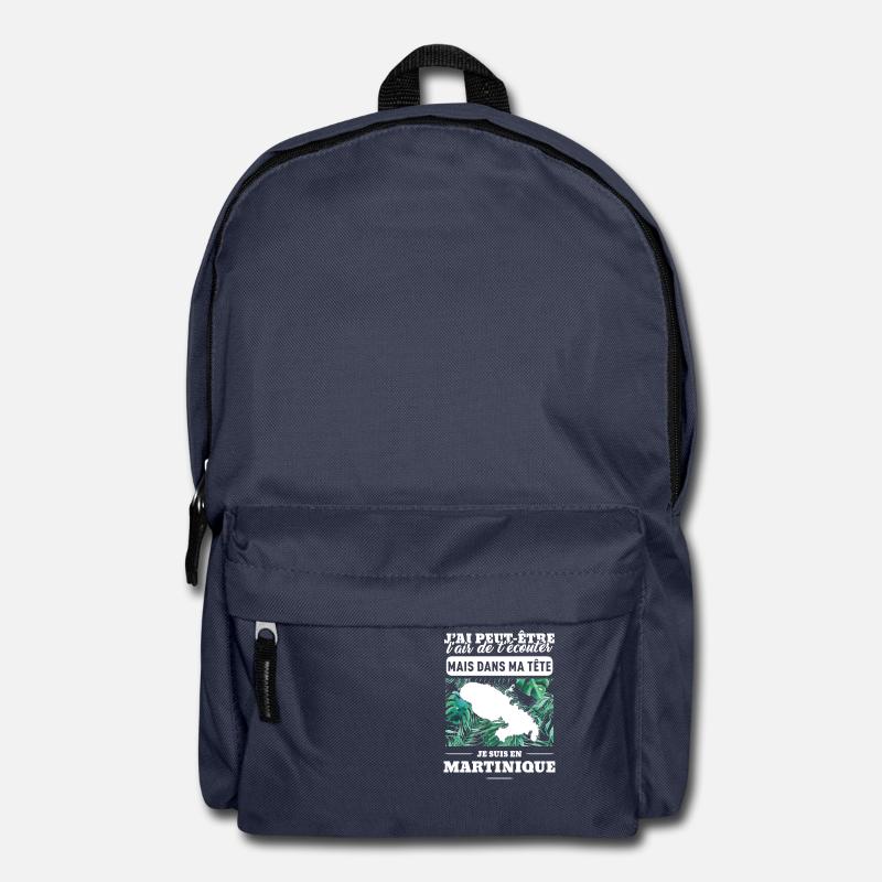 martinique-définition - Sac à dos - bleu marine