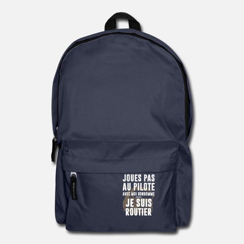 Je suis routier - Sac à dos - bleu marine