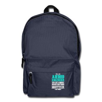 Tontechniker, Techniker - Rucksack - Navy - Vorne
