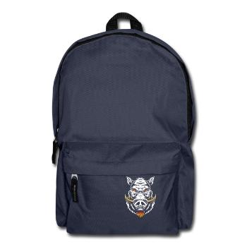 Wütender Eber - Rucksack - Navy - Vorne