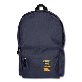 Urban wie UBahn - urbaner als Ubahnen - Rucksack - Navy - Vorne