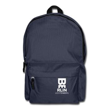 Berlin Lichtenberg T-Shirt - Backpack - navy - Front
