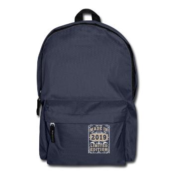 Original 2019 Vintage Vintage Retro Birthday - Sac à dos - bleu marine - Devant