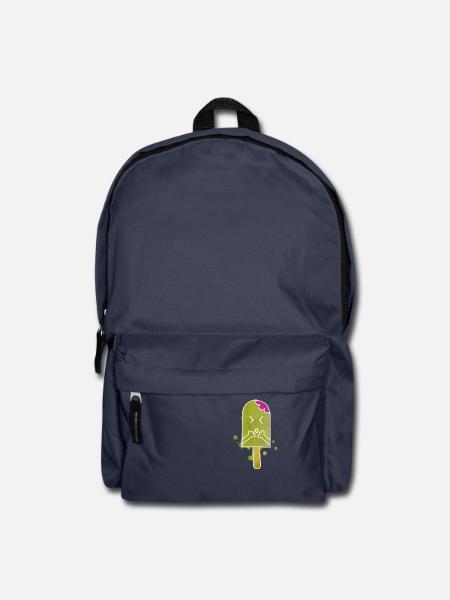 Eis am Stiel: Hildemar von Himbeerhirn - Rucksack - Navy