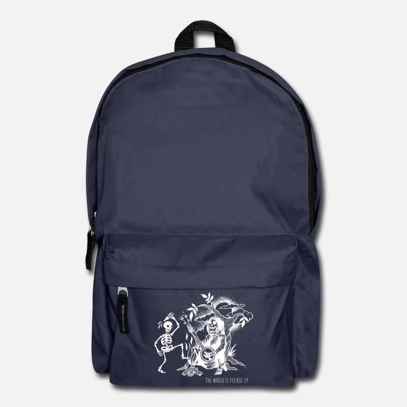 Musik, Skelette und eine Prise Apokalypse / Invert - Rucksack - Navy