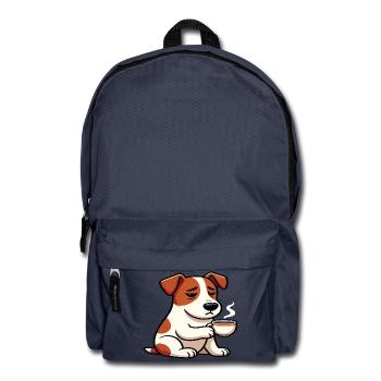 Jack Russel terrier Jack russel Besitzer Jacky - Rucksack - Navy - Vorne